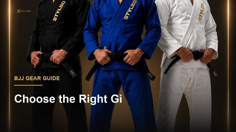 Stylso BJJ gi athlete — how to choose a BJJ gi