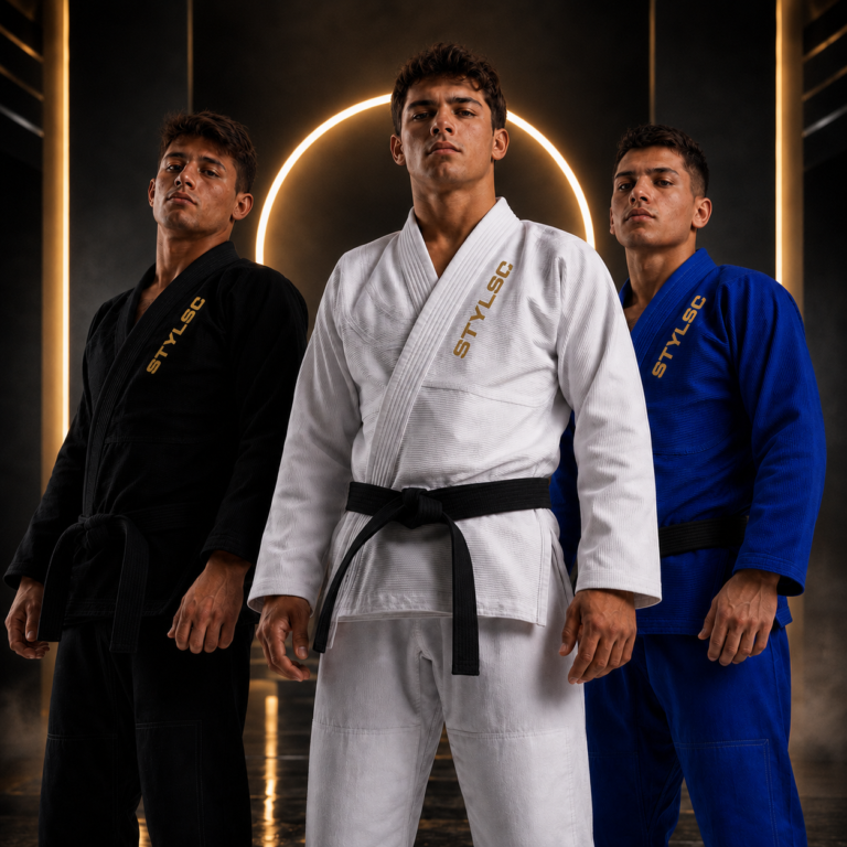 Stylso BJJ athlete training in a gi — comparing BJJ and karate for beginner martial artists choosing their first martial art