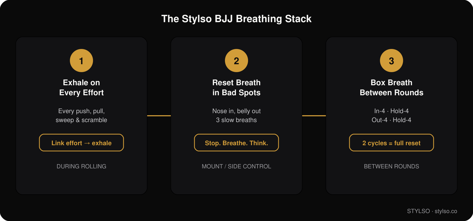 The Stylso BJJ Breathing Stack