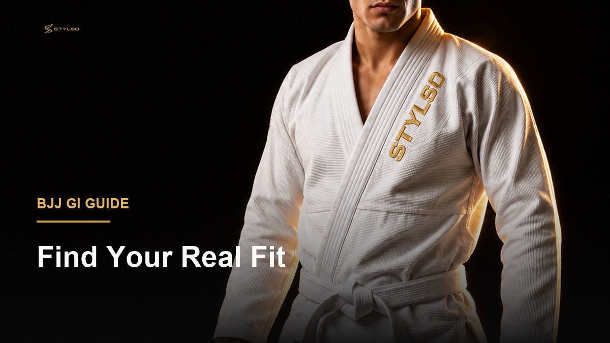 Stylso BJJ gi for curvy women — find your real fit with the widest-point sizing method