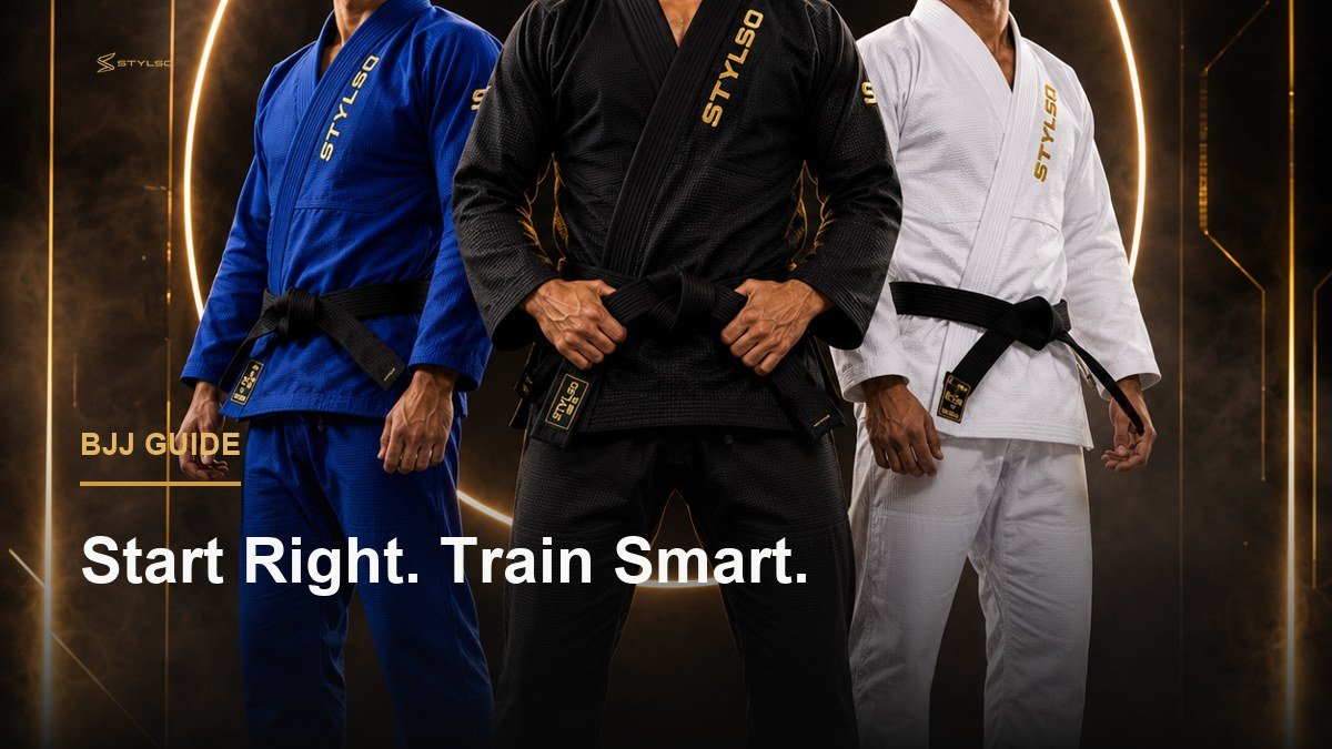 Athlete in a gi rolling during BJJ training — the ground-game foundation that most MMA fighters build their career on