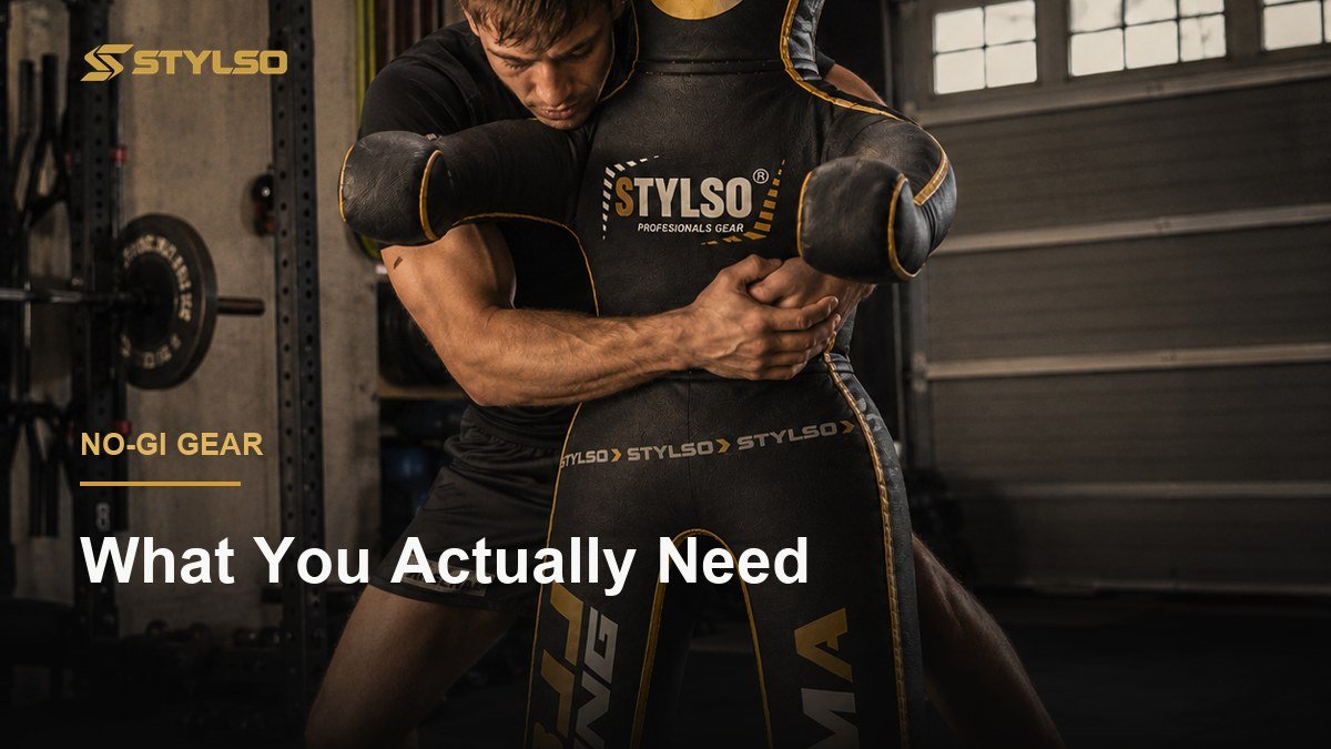 BJJ athlete grappling on the mat — the no-gi gear checklist for beginners